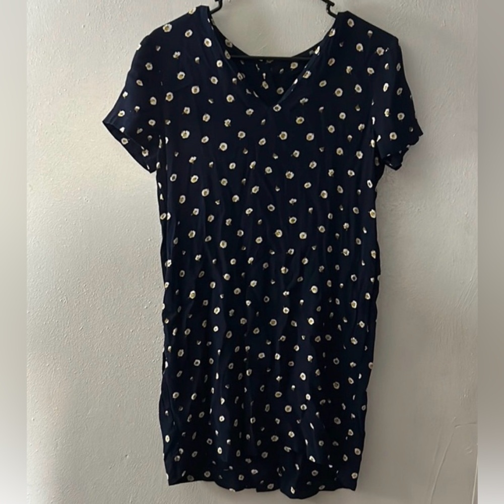 Madewell Button-Back Easy Floral Dress Size XS